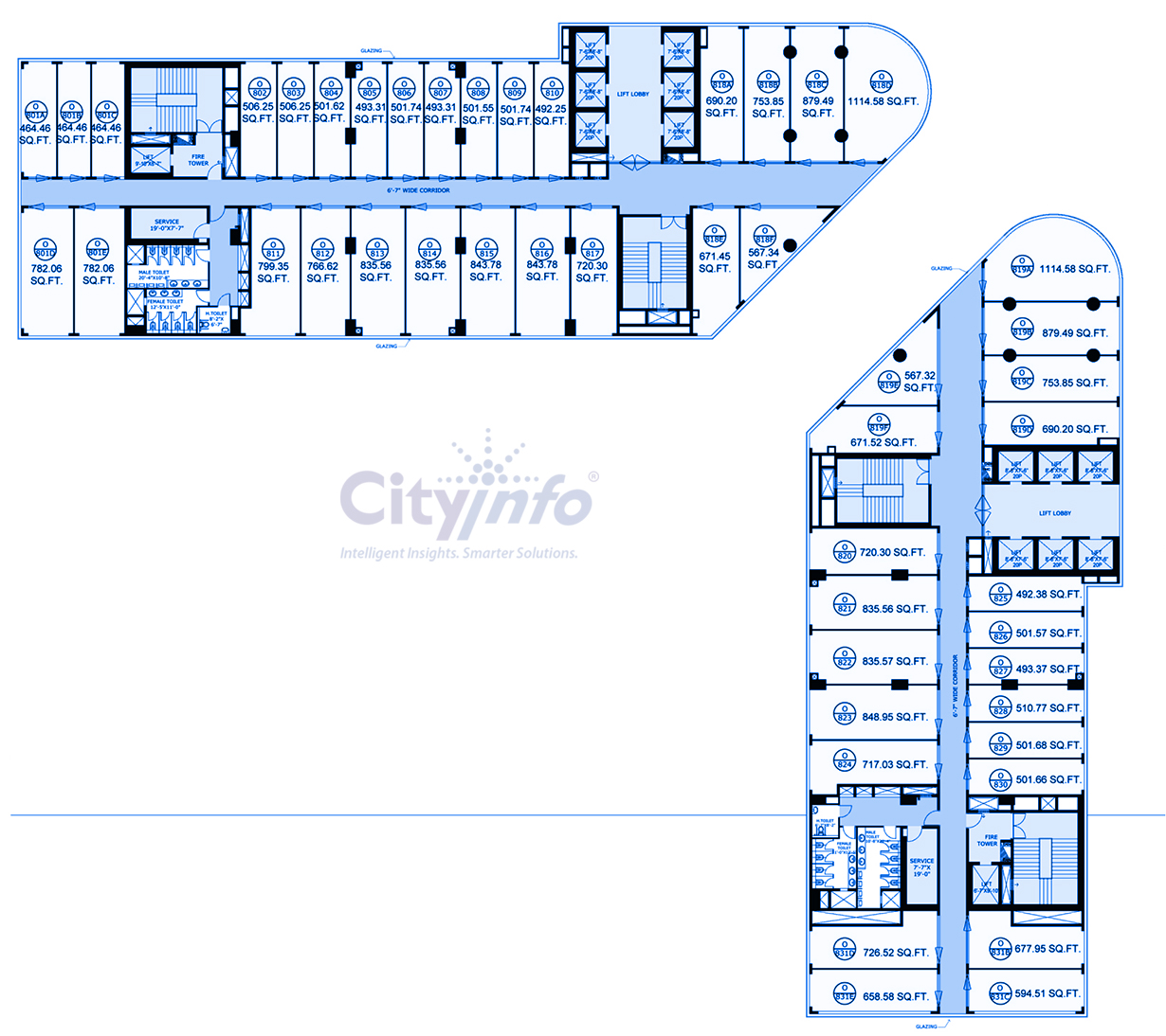  Floor image for Fairfox EON (Eye of Noida) - Tower A